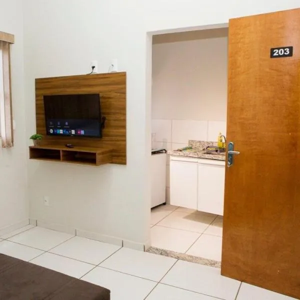 203-FLAT-Espaço, conforto. É disso que você precisa!