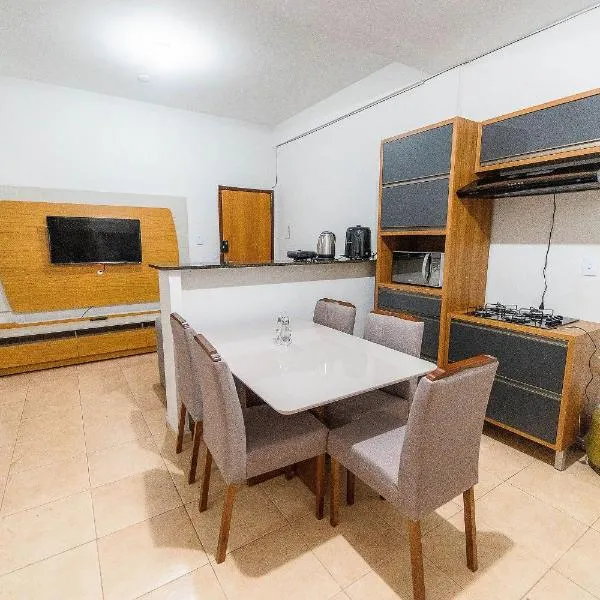 Apartamentos 2 qtos C/suite ,Cozinha Completa, Wi-Fi 1GIga, Jr Catito