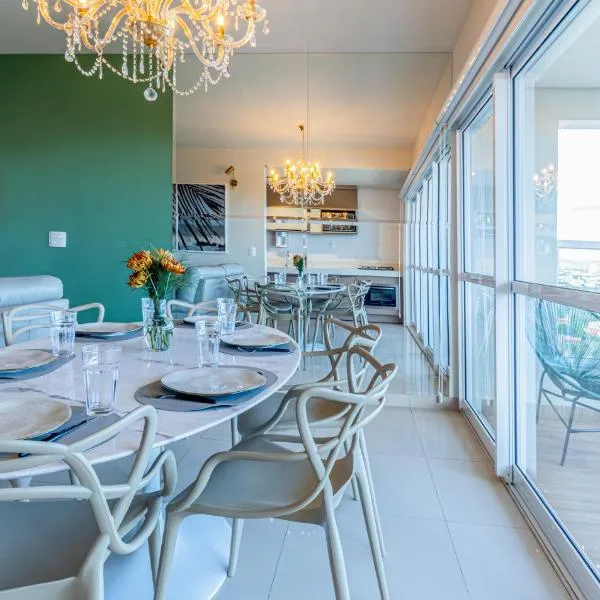 PALMAS EXPERIENCE - APARTAMENTO REQUINTE, vista incrível, em frente ao shopping