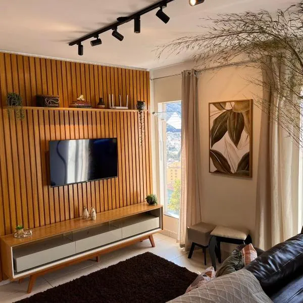 Flat Bambu - Centro - Vista Maravilhosa com Garagem e Elevador