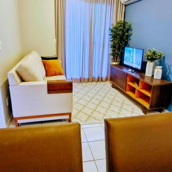 Apartamento TOP CLIMATIZADO em CRICIÚMA-SC - ótimo CUSTO-BENEFÍCIO - Cozinha completa - Cama Box - WiFI - Smart TV - Apps YouTube - NetFlix - Prime Vídeo - Garagem coberta - Portaria Digital 24h - Lugar sossegado e arborizado - Acomoda até 5 pessoas