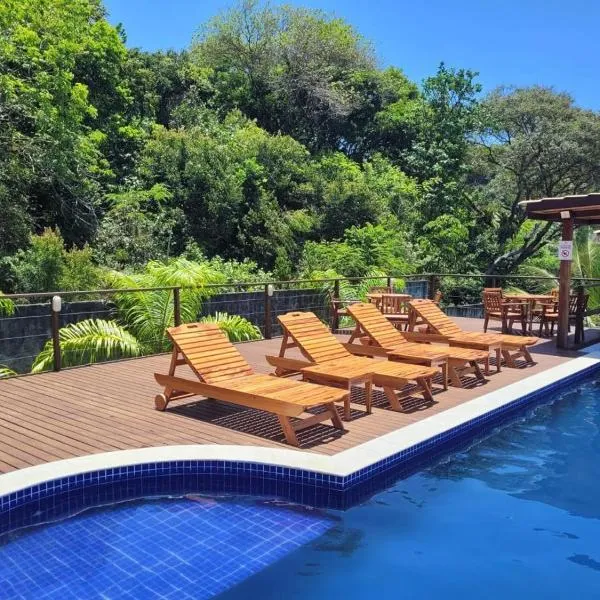 Flat Maré 3 - 2da praia condomínio com piscina, Morro de Sao Paulo