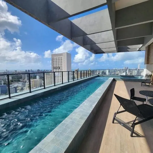 Flat Moderno no bairro da Boa Vista Recife